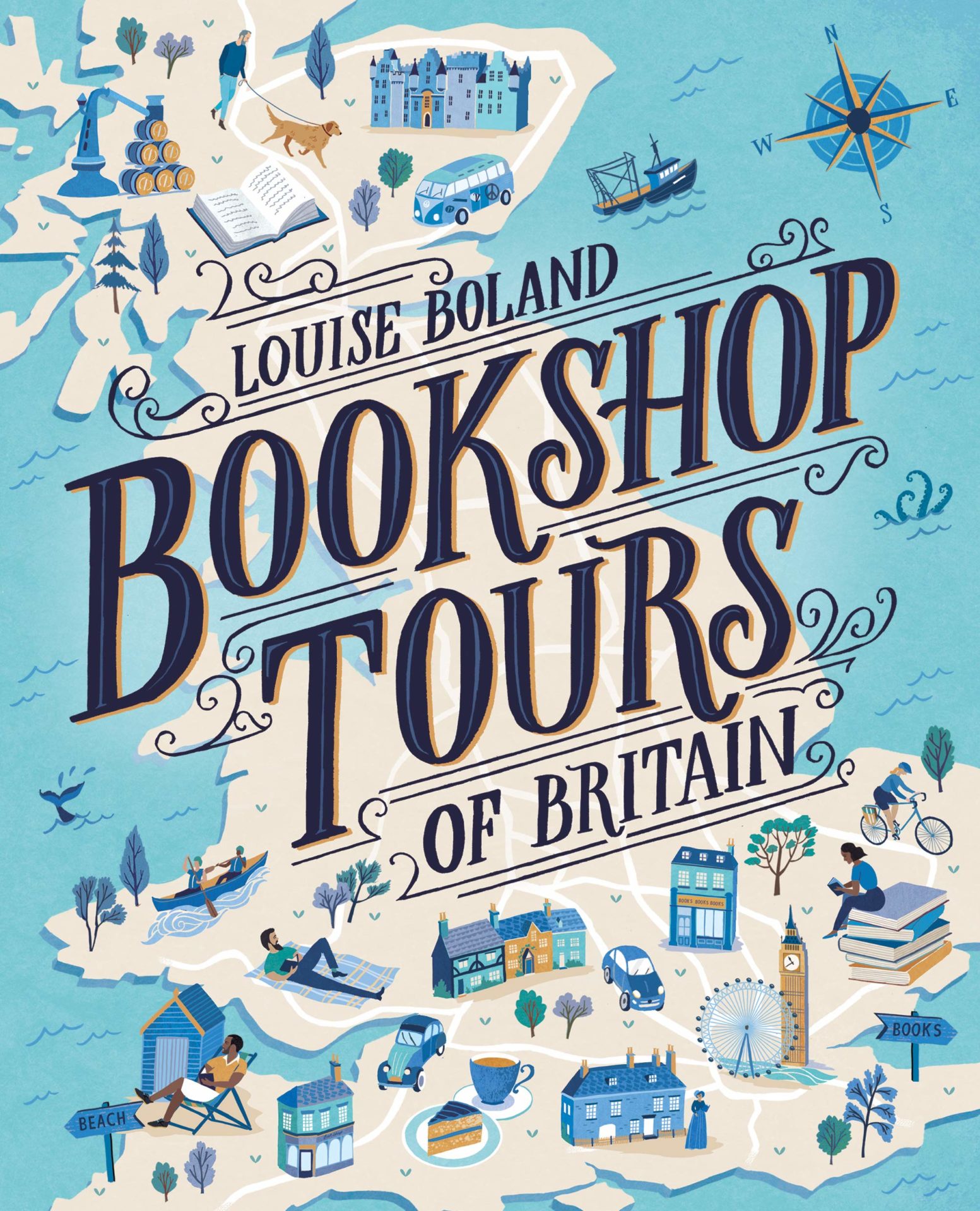 Bookshop Tours of Britain by Louise Boland
